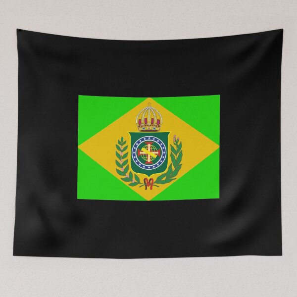 Item preview, Black Brazilian empire accurate flag  designed and sold by AidanMDesigns.