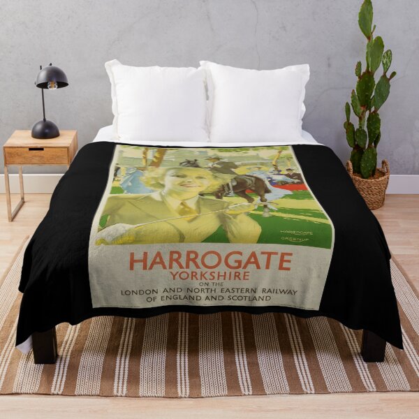 Item preview, cartel ferroviario Harrogate designed and sold by stickart-marek.