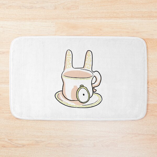 Item preview, White rabbit as a tea cup designed and sold by cu-b3.