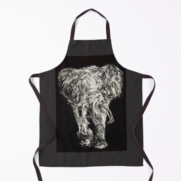 Item preview, Elephant in black and white designed and sold by Nicole Leidenfrost.