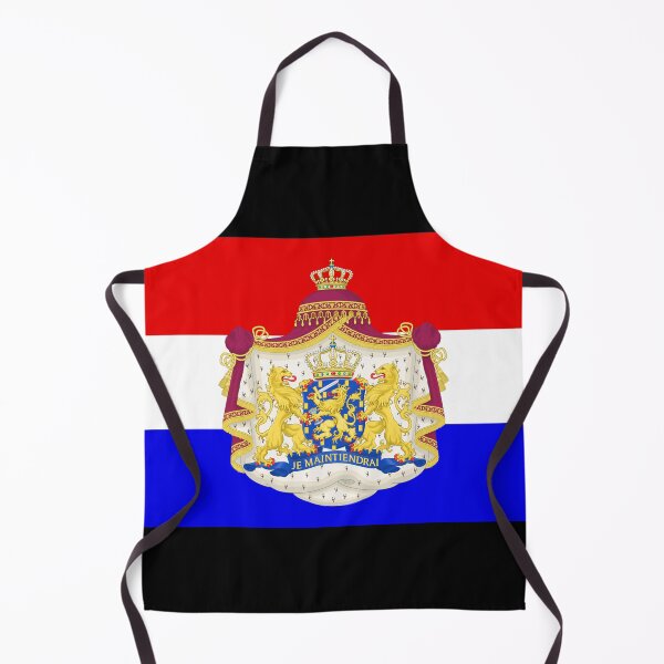 Item preview, Black Netherlands coat of arms flag designed and sold by AidanMDesigns.