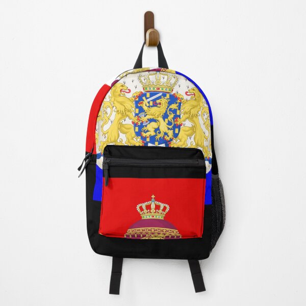 Item preview, Black Netherlands coat of arms flag designed and sold by AidanMDesigns.