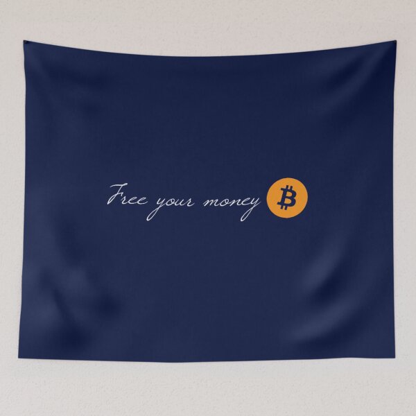 Item preview, Free your money (Bitcoin) designed and sold by Bouzdesigns.