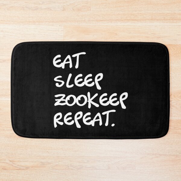 Item preview, Eat Sleep ZooKeeper Repeat designed and sold by kindxinn.