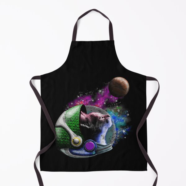 Item preview, Astronaut Space Cat with Helmet  designed and sold by cosmicvisitor.