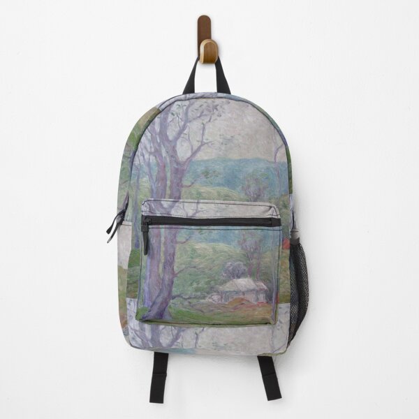 Item preview, Painted landscape of trees and a house designed and sold by garhoud.