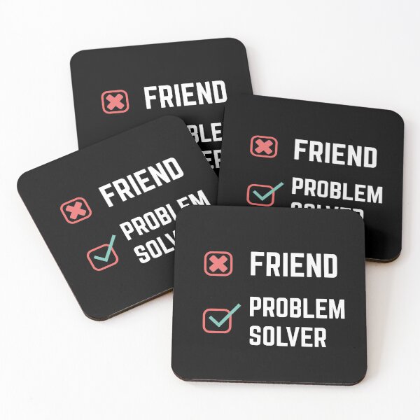 Item preview, Friends are problem solver and life saver designed and sold by bumperapparels.