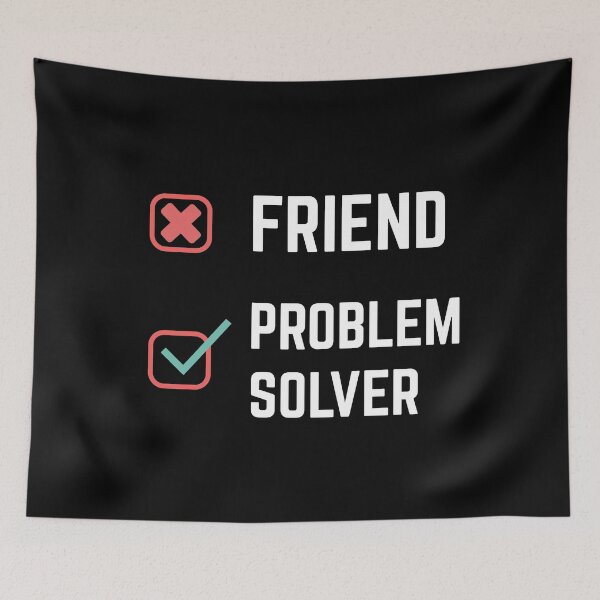 Item preview, Friends are problem solver and life saver designed and sold by bumperapparels.