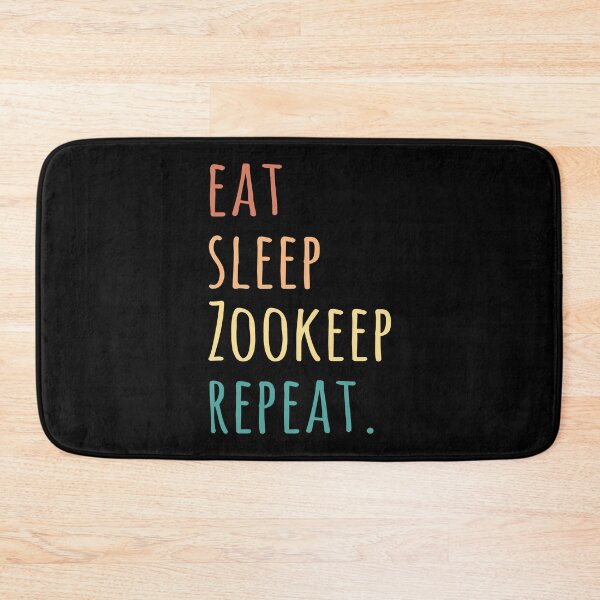 Item preview, Eat Sleep ZooKeeper Repeat designed and sold by kindxinn.