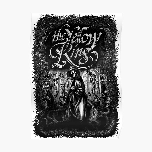 "The Yellow King solid color" Poster by Moryart Redbubble