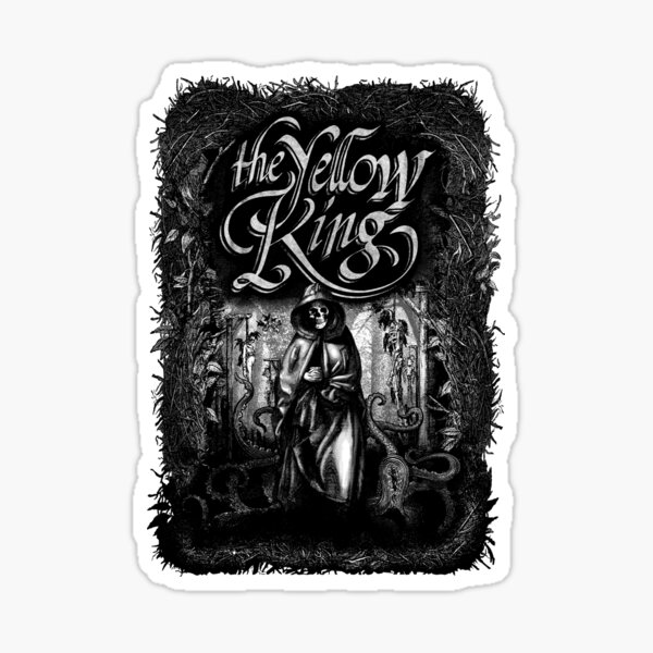 "The Yellow King solid color" Sticker for Sale by Moryart Redbubble