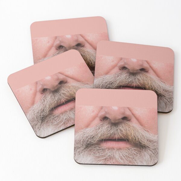 Item preview, Beard Manly Mustache Elderly Man Male Mouth Face Facial Hair designed and sold by noirty.