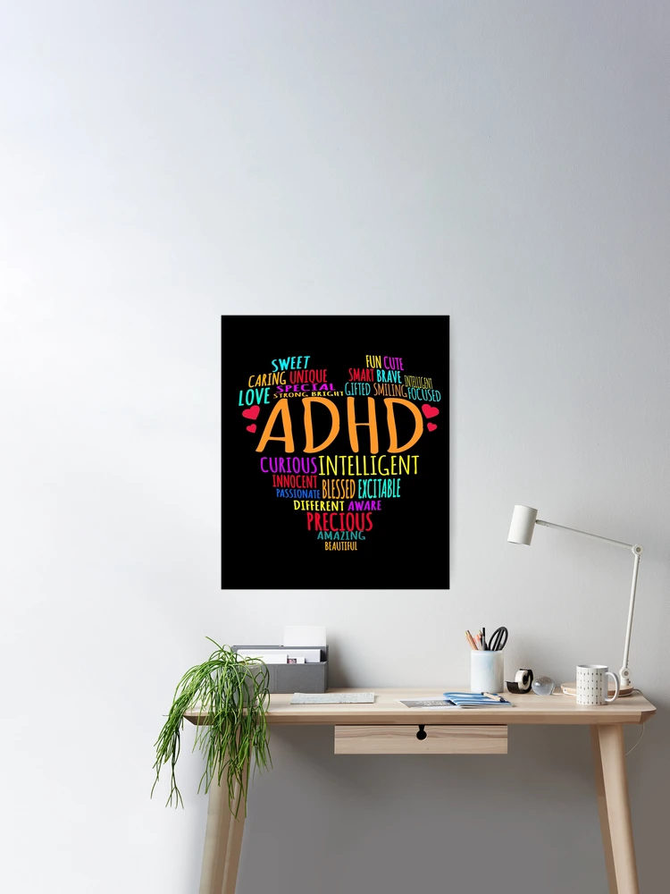 Celebrating Atypical Minds — Organizing with ADHD: A tour of my desk
