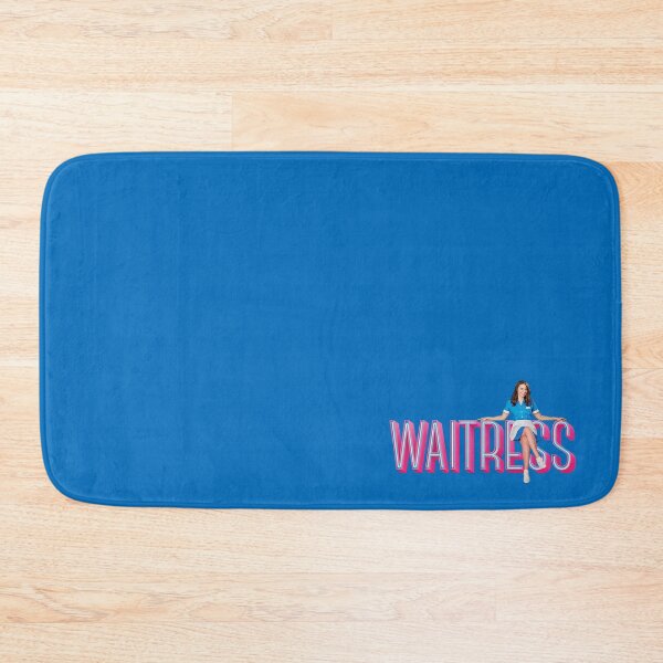 Item preview, Sara Bareilles sitting on Waitress the Musical neon logo - Broadway, West End designed and sold by westendwilly.