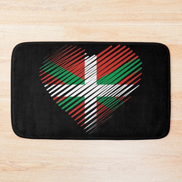 Item preview, Proud to be Basque, Heart basque, Euskadi, Euskal Herria, basque flag, pride | line art designed and sold by Kinisis.