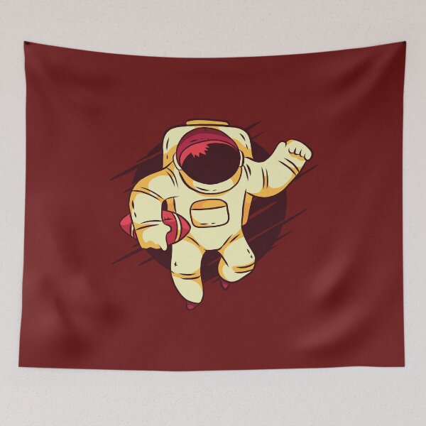 Item preview, Football astronaut designed and sold by DerSenat.