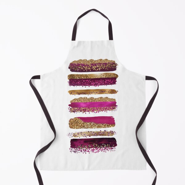 Item preview, Sparkling Mermaid Magenta and Faux Gold Glitter Strokes designed and sold by MysticMarble.