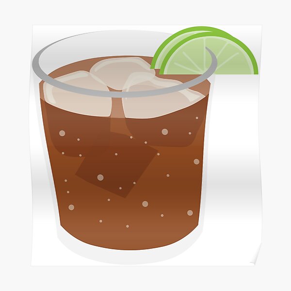 Rum And Coke Posters Redbubble