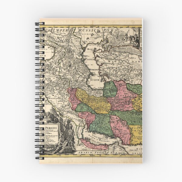 Item preview, Map of Iran (1724) designed and sold by allhistory.