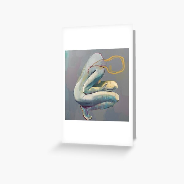 Holding Greeting Card