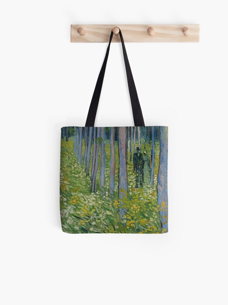 Van Gogh: Undergrowth with Two Figures Zipper Bag