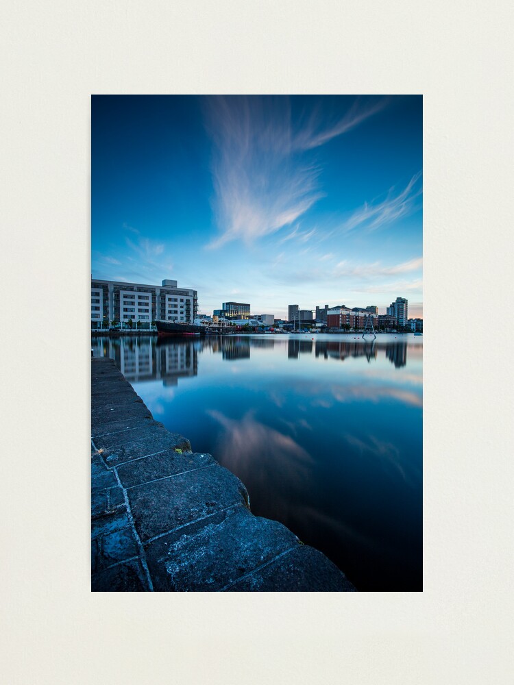 Alternate view of Grand Canal Dock, Dublin, Ireland Photographic Print