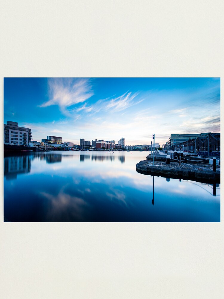 Alternate view of Grand Canal Dock, Dublin, Ireland Photographic Print