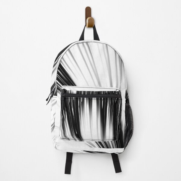 Item preview, Fan shaped abstract in black and white designed and sold by RosNapier.