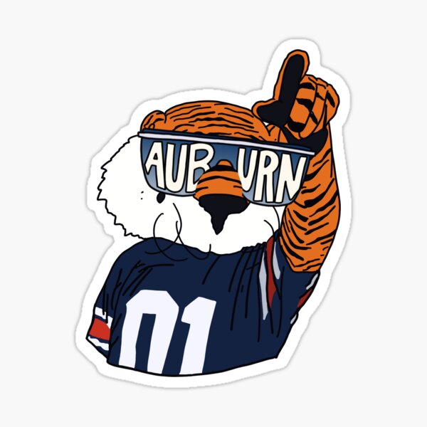 Aubie Sunglasses Sticker