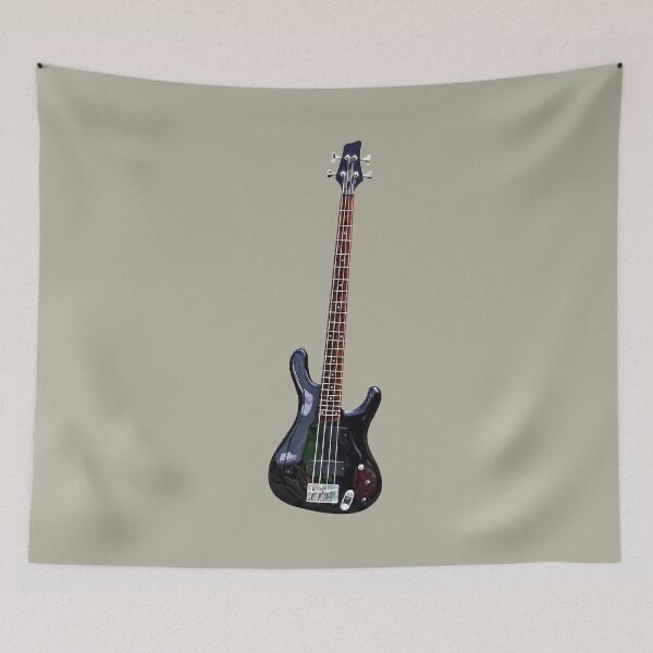 Item preview, Four String Black Guitar designed and sold by Susan Savad.