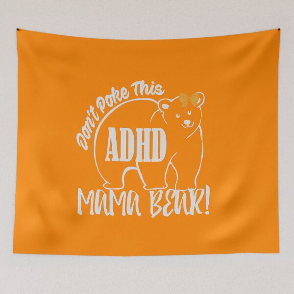 Item preview, ADHD Awareness Support ADD Attention Disorder Love Heart Mom Dad Gifts designed and sold by TopTeeShop.