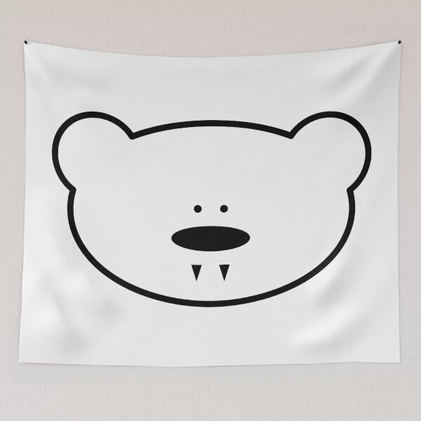 Item preview, Funny Teddy Bear with Vampire Teeth designed and sold by chrisbears.