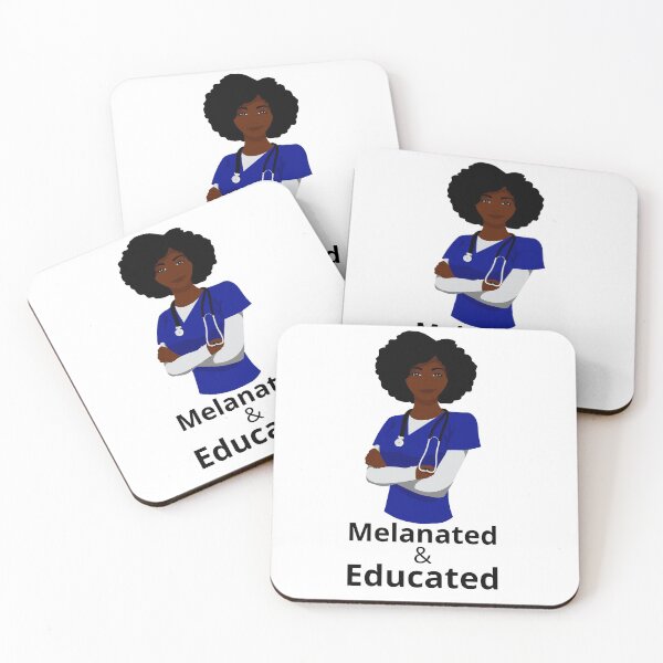 Item preview, Melanated & Educated  designed and sold by BScotty.