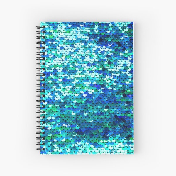 Beautiful sequins texture Spiral Notebook