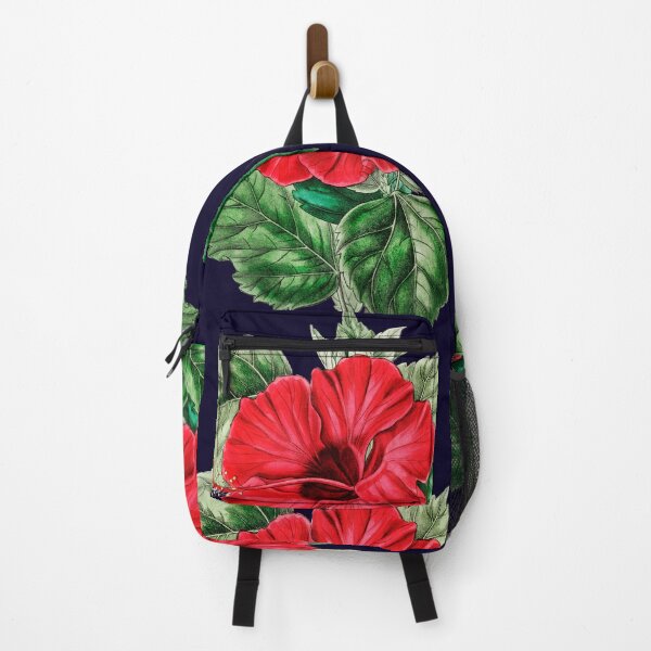 Item preview, Hibiscus, red flower, botanical print designed and sold by domdjs4239.