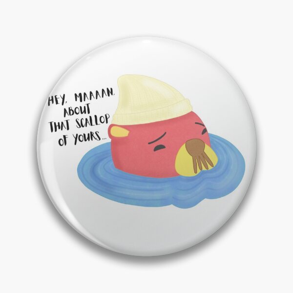 Item preview, hey, maaaan, about that scallop of yours... designed and sold by ofspaceandtime.