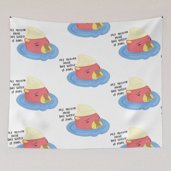 Item preview, hey, maaaan, about that scallop of yours... designed and sold by ofspaceandtime.