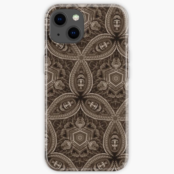 Wowww Dark Sepia iPhone Soft Case