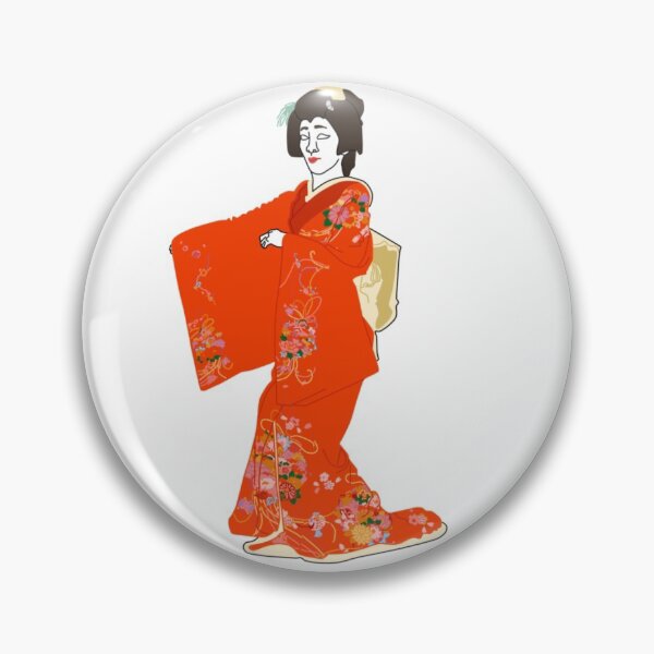 Item preview, Tree Peony Kimono Motif designed and sold by KHRArts.