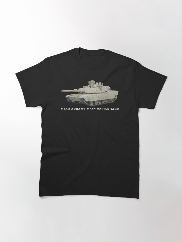 "US Army M1A2 Abrams Main Battle Tank" Tshirt by Battlefield Redbubble