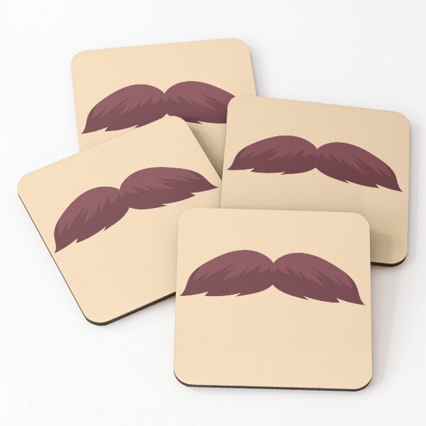 Item preview, Face Man Male Facial Moustache Manly Style 4 designed and sold by noirty.
