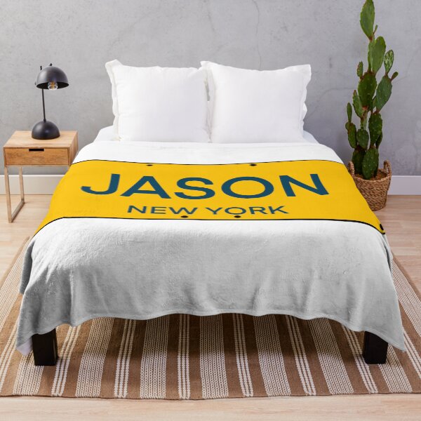 Artikelvorschau, New York Kennzeichen Name Jason entworfen und verkauft von LinhlyHarwell13.