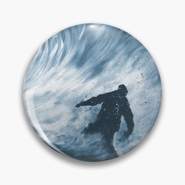 Item preview, Snowboarder in a 100km Blower designed and sold by Shred-Art.