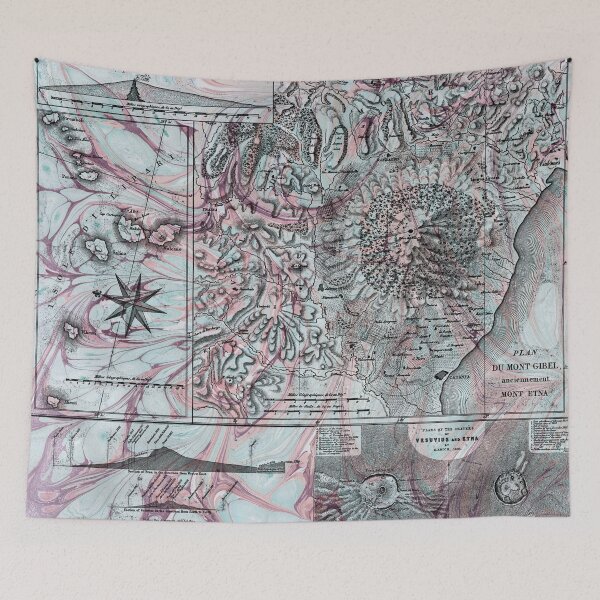 Item preview, Vintage Mount Etna designed and sold by MarbleCloud.