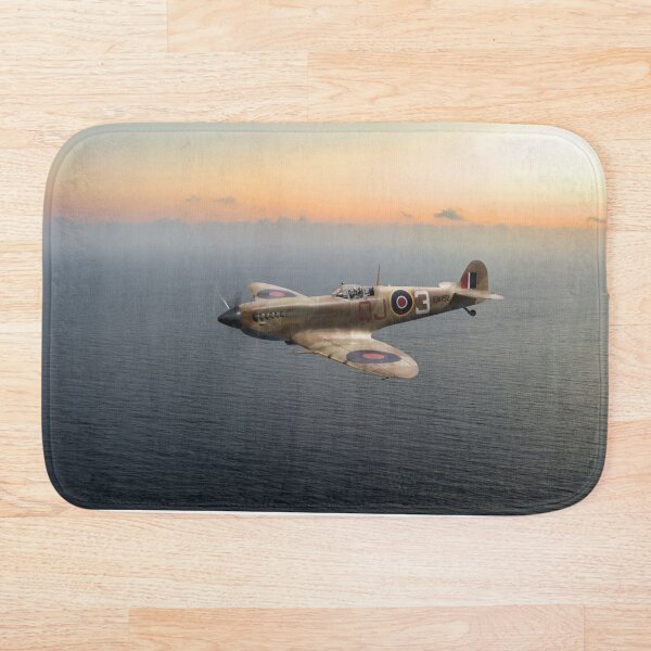 Aperçu de l'œuvre Spitfire EN152 sur le Golfe de Tunis créée et vendue par Flight Artworks.