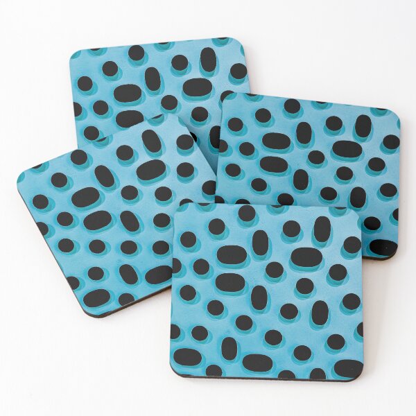 Aperçu de l'œuvre ABSTRACT - PAINT - BLUE - HOLES  créée et vendue par Tropical Blood.
