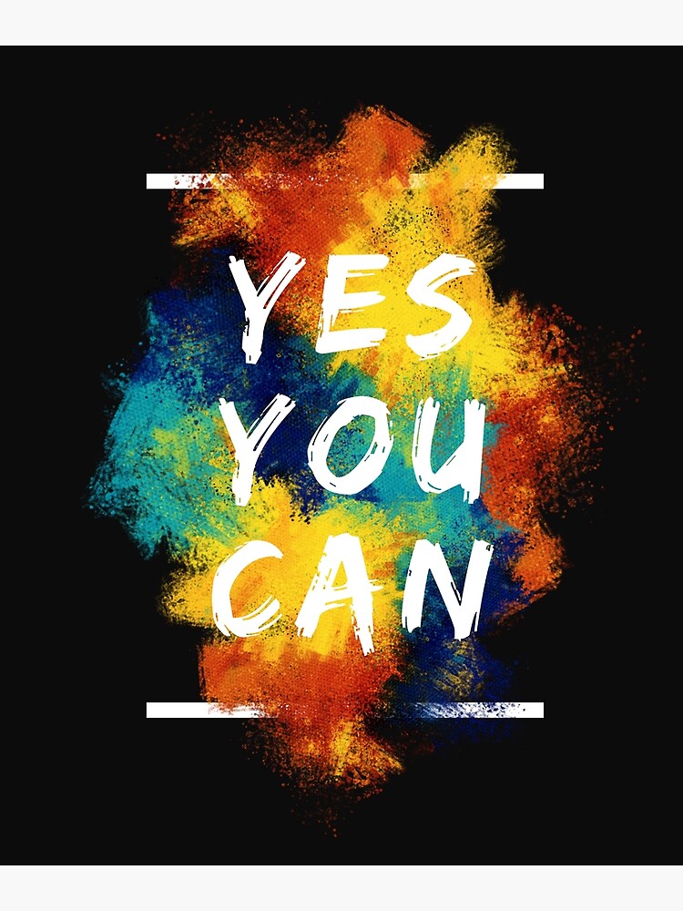 Yes you can Affiche