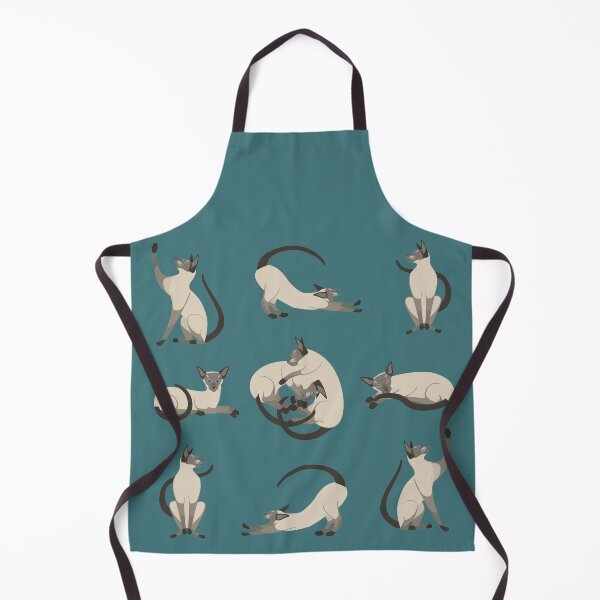 Item preview, Siamese cats repeating pattern designed and sold by erinpbo.