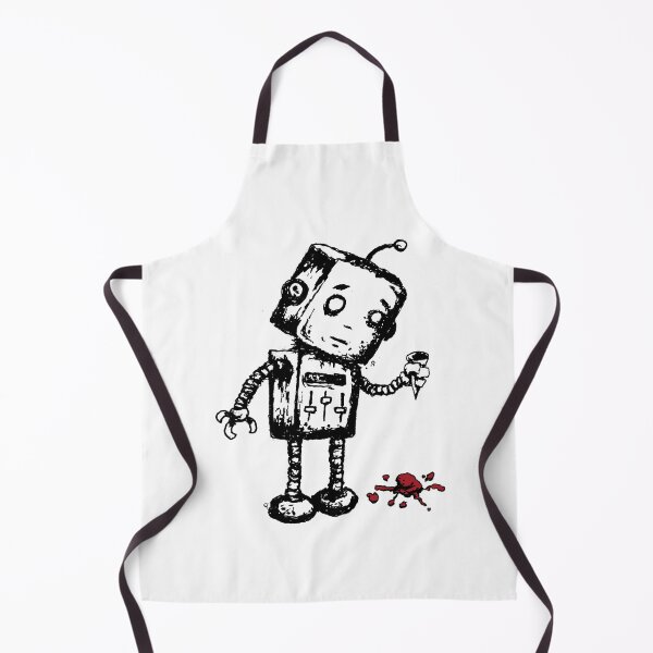 Item preview, Robot with ice cream cone designed and sold by Fressfeind.