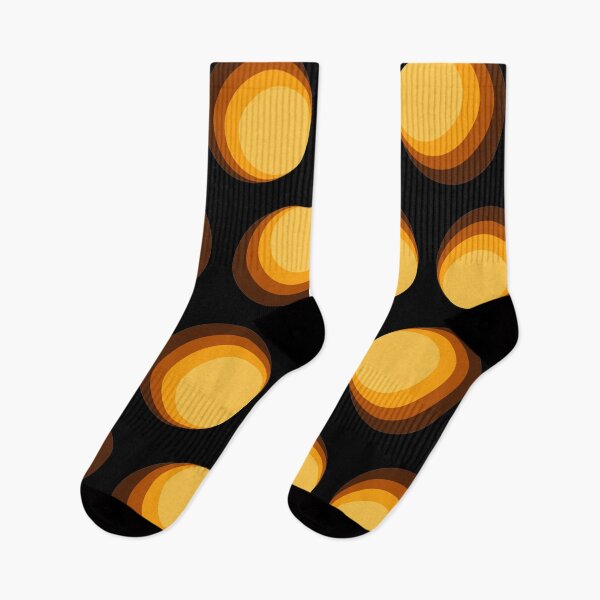 Item preview, Retro Circles Pattern (Black) designed and sold by Samboid.